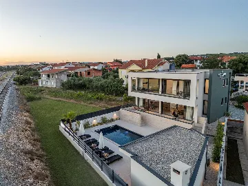 Villa with Sea View and Pool in Bibinje
