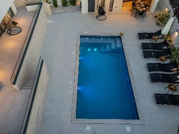 Villa with Sea View and Pool in Bibinje