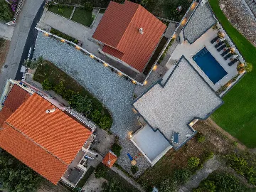 Villa with Sea View and Pool in Bibinje