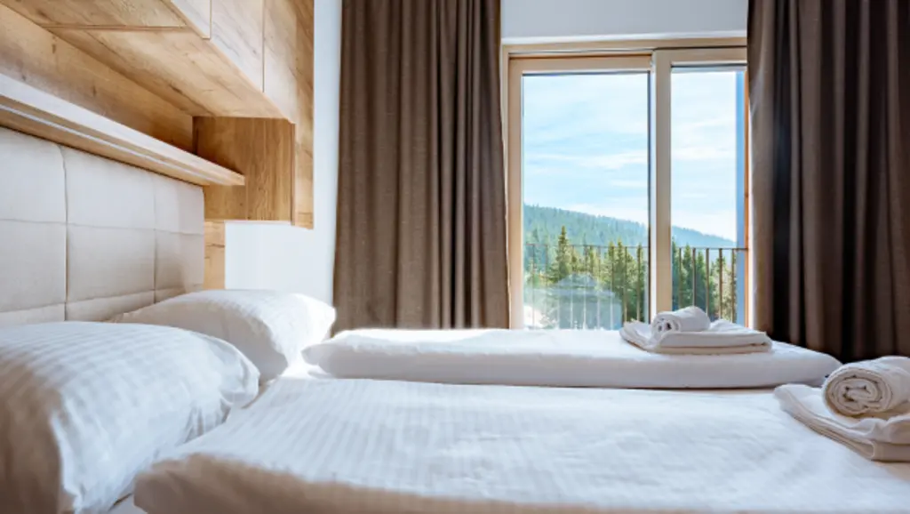Family Double Room with Bunk Beds in Mislinja