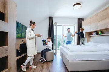 Family Double Room with Bunk Beds in Mislinja