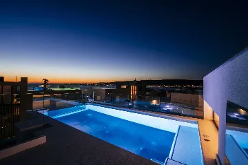 Penthouse Apartment in Sukošan for 6 Guests