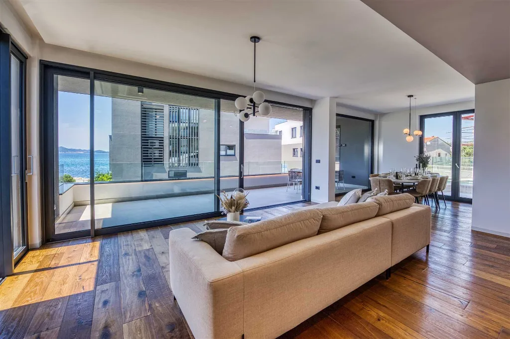 Penthouse Apartment in Sukošan for 6 Guests