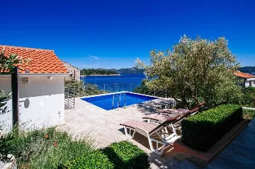 Pool Vacation Home for up to 9 Guests in Mali Iž