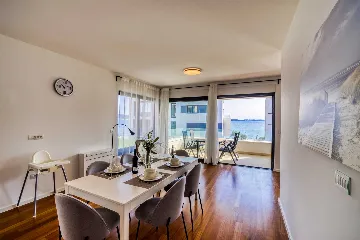 Two-Bedroom Apartment in Sukošan with Sea Views