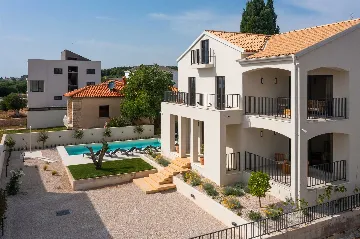 Biograd na moru Villa with Private Pool for 10 Guests