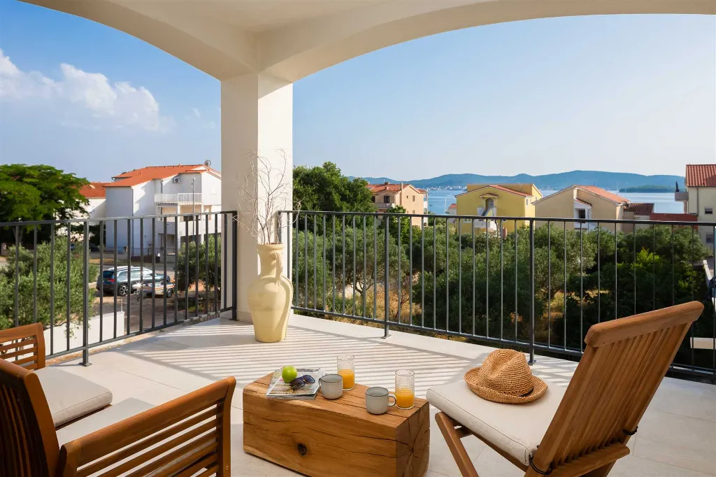 Biograd na moru Villa with Private Pool for 10 Guests