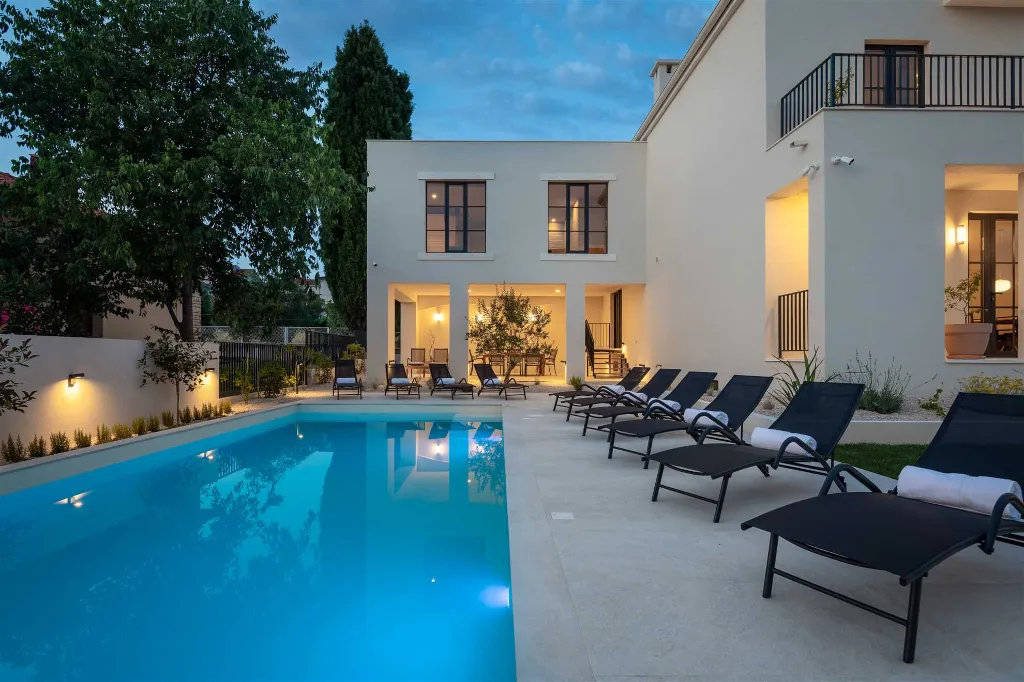 Biograd na moru Villa with Private Pool for 10 Guests