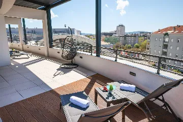 Zadar Penthouse with Rooftop Hot Tub Terrace