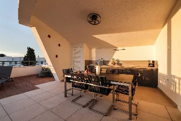 Zadar Penthouse with Rooftop Hot Tub Terrace