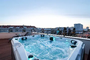Zadar Penthouse with Rooftop Hot Tub Terrace