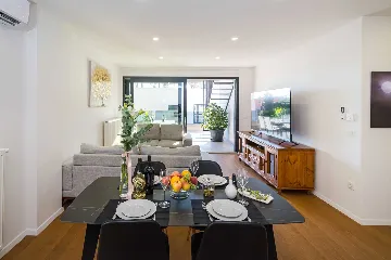 Rooftop Penthouse with Jacuzzi and Adriatic Views in Zadar