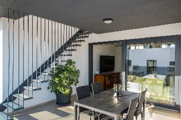 Rooftop Penthouse with Jacuzzi and Adriatic Views in Zadar