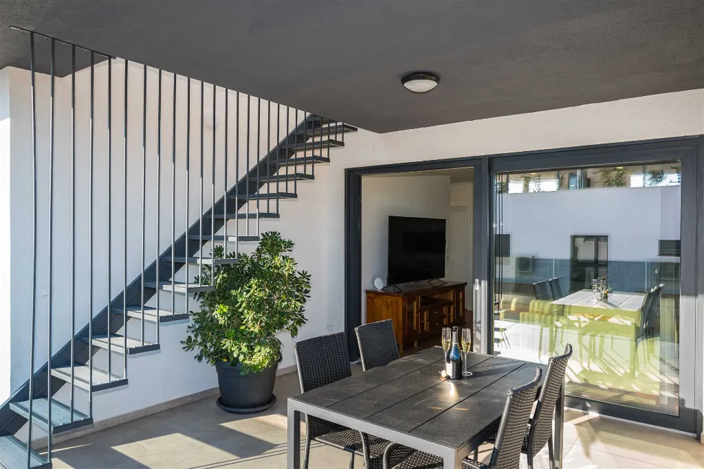 Rooftop Penthouse with Jacuzzi and Adriatic Views in Zadar
