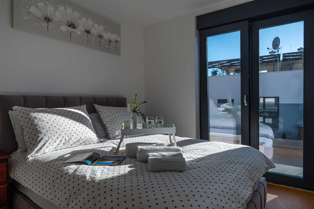Rooftop Penthouse with Jacuzzi and Adriatic Views in Zadar