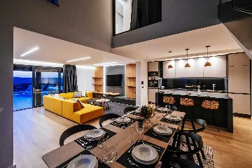 5-Bedroom Villa with Sea-View Terrace in Sukošan