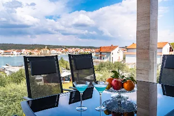 Sea-View Penthouse for 6 in Sukošan