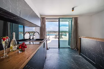 Sea-View Penthouse for 6 in Sukošan