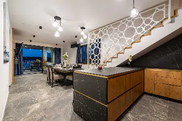 Sea-View Penthouse for 6 in Sukošan