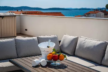 Sea-View Penthouse for 6 in Sukošan