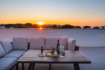 Sea-View Penthouse for 6 in Sukošan