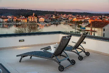 Sea-View Penthouse for 6 in Sukošan