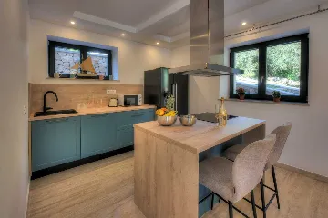 Holiday house with heated pool in Goveđari