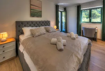 Holiday house with heated pool in Goveđari