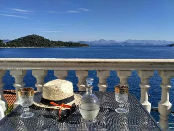 Babino Polje Apartment with Balcony for 4 Guests