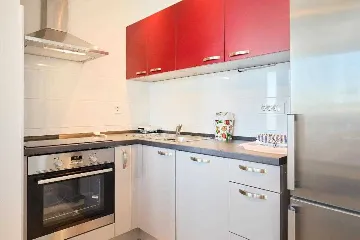 Apartment in Prožura with Sea-View Balcony