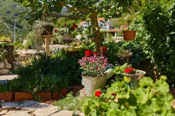 Studio Apartment with Sea & Village Terrace in Okuklje