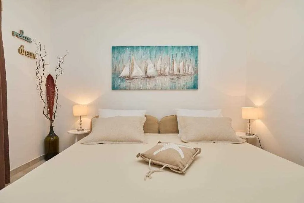Studio Apartment with Sea & Village Terrace in Okuklje