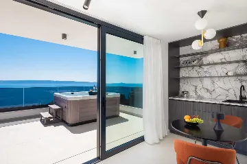 Okrug Gornji Villa with Private Pool & Jacuzzi