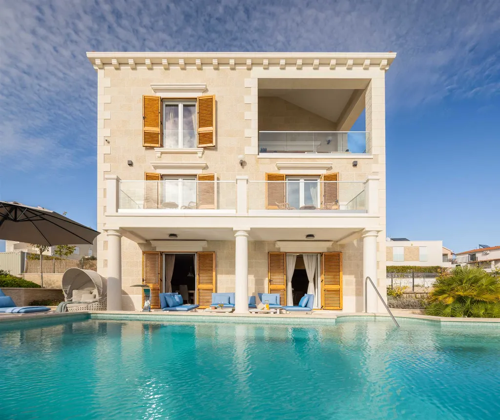Rogoznica 5-Bedroom Villa with Heated Pool