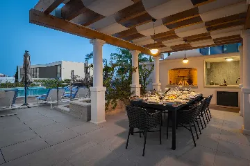 Rogoznica 5-Bedroom Villa with Heated Pool