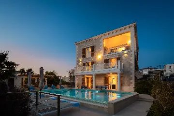 Rogoznica 5-Bedroom Villa with Heated Pool