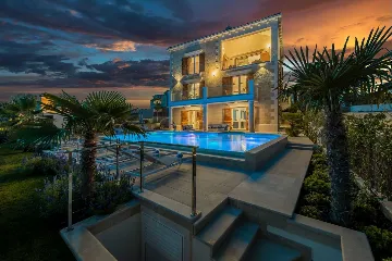 Rogoznica 5-Bedroom Villa with Heated Pool