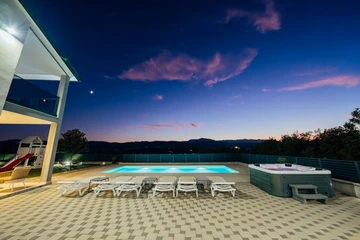 Imotski Villa with Heated Pool, Jacuzzi & 4 Bedrooms
