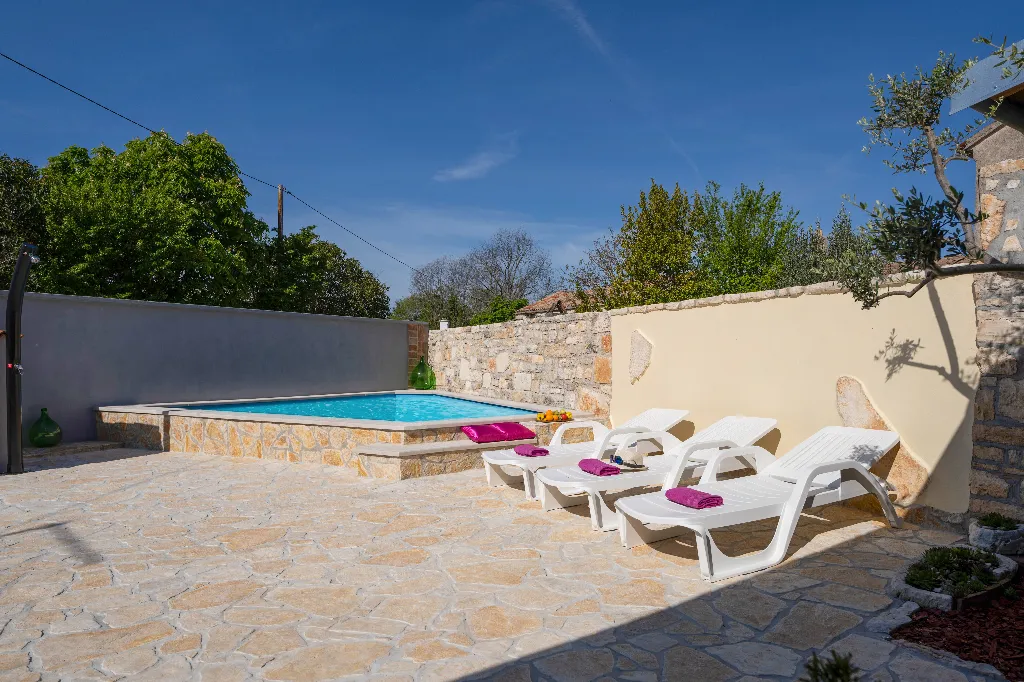 Villa with Private Pool in Butkovići (Sleeps 5)