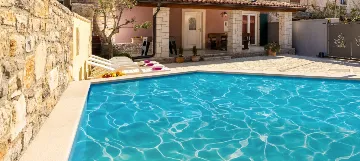 Villa with Private Pool in Butkovići (Sleeps 5)