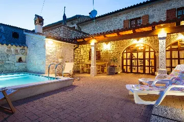 Stone Villa in Vrsar with Private Pool for 5