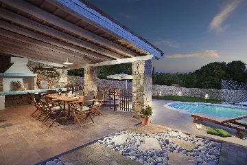 4-Bedroom Villa in Koromačno with Private Pool