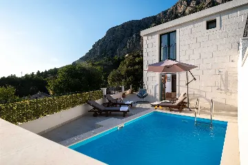 Makarska Villa with Private Pool and Sea View