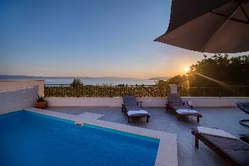 Makarska Villa with Private Pool and Sea View