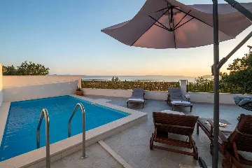 Makarska Villa with Private Pool and Sea View