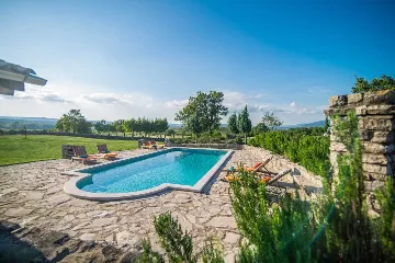 3-Bedroom Villa with Private Pool in Plomin