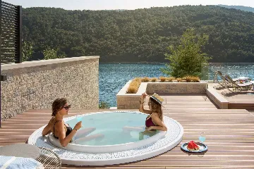 Villa in Labin for 10 Guests with Private Sea Access