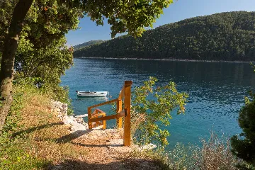 Villa in Labin for 10 Guests with Private Sea Access