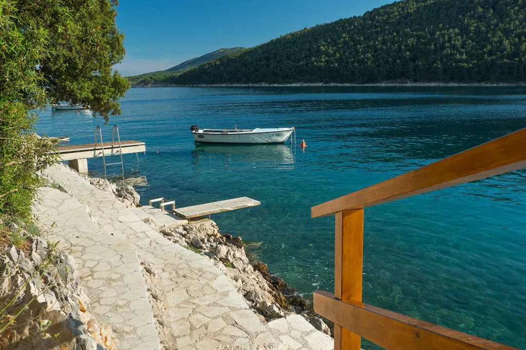 Villa in Labin for 10 Guests with Private Sea Access