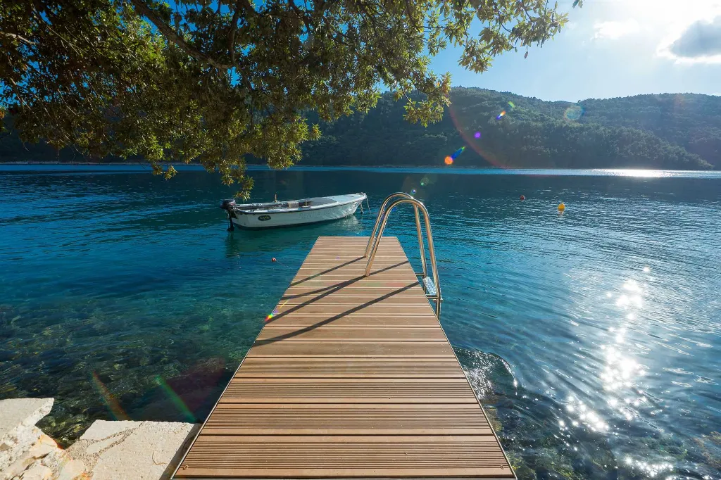 Villa in Labin for 10 Guests with Private Sea Access